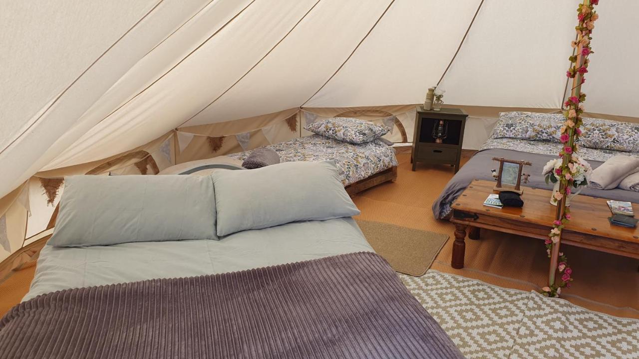 Calon Y Goedwig Glamping Hotel แลนโดเวรี ภายนอก รูปภาพ